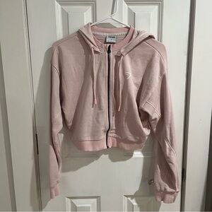 Gymshark Light Pink Cropped Hoodie
